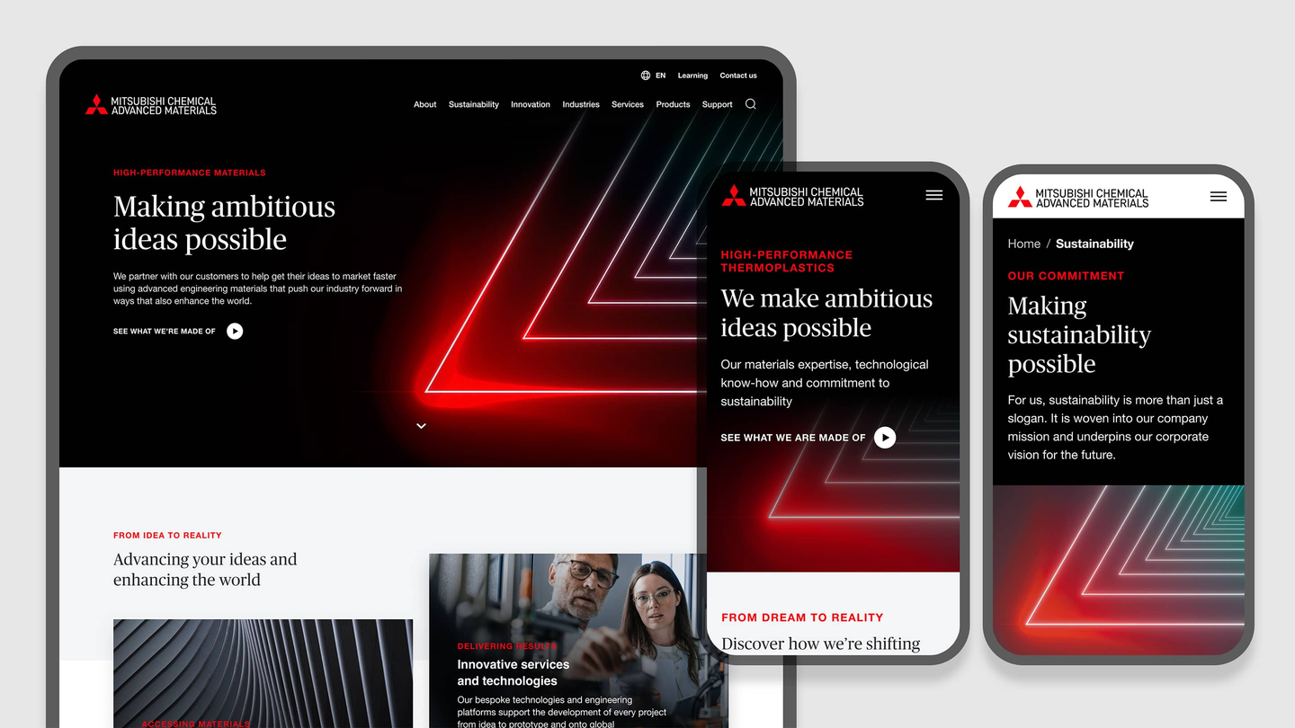 MCG:AM website image